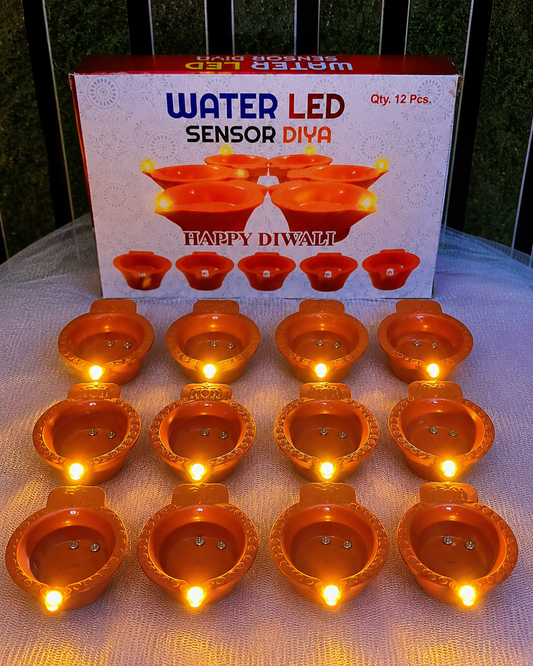 Magic Water Sensor LED Diyas Flameless & Smokeless