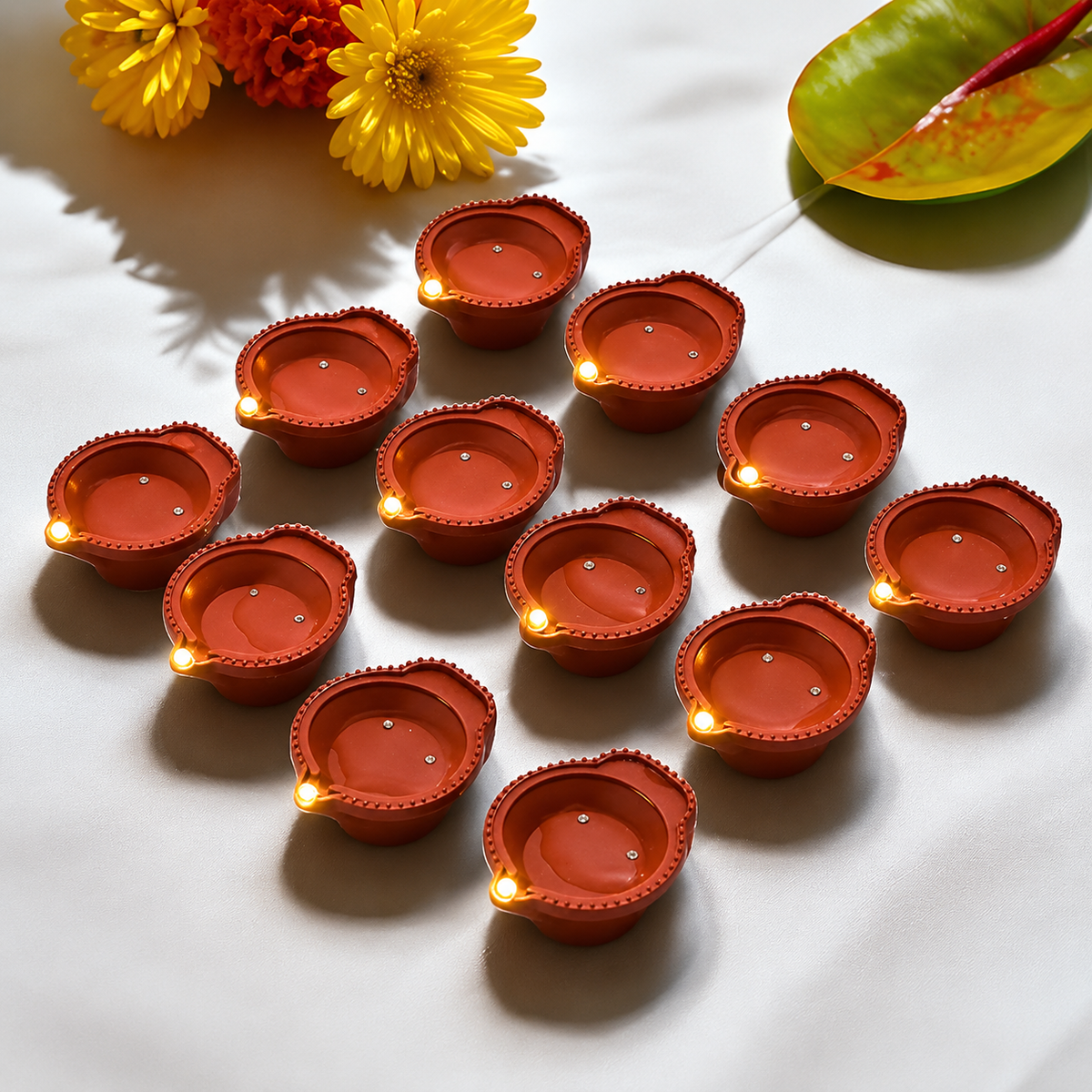 Magic Water Sensor LED Diyas Flameless & Smokeless